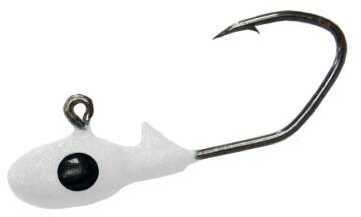 Gene Larew CrappiePro 1/16 Sickle Jig 10/Bag White 116OBS43-10