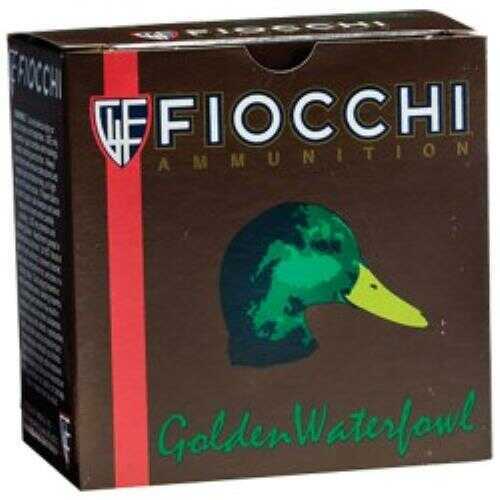 12 Gauge 25 Rounds Ammunition Fiocchi Ammo 3" 1 1/4 oz Steel #3