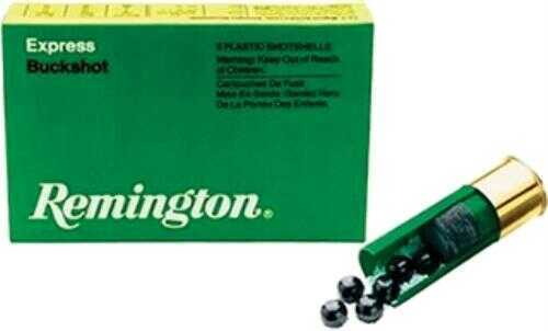 20 Gauge 5 Rounds Ammunition Remington 3/4" Pellets Lead #3 Buck