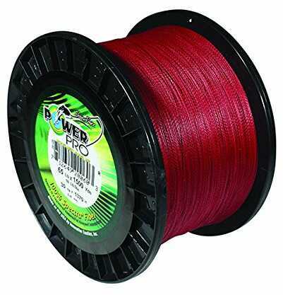 Shimano Power Pro 50 Pound 1500 Yard Vermilion Red