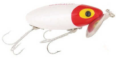 Arbogast Lures Jitterbug 3/8 2.5" Red Head Md: G600