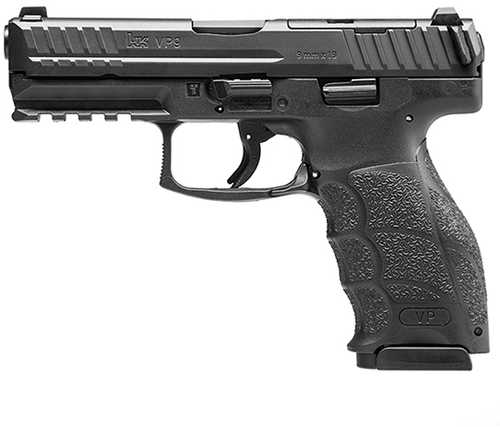 H&K VP9 Semi-Auto Pistol 9mm Luger 4.09" Barrel (2)-17Rd Mags Black Polymer Finish