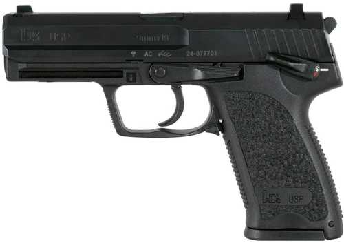 H&K USP9 Expert V1 Semi-Auto Pistol 9mm Luger 4.25" Barrel (1)-15Rd Mag Black Polymer Finish