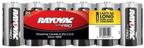 Rayovac / Spectrum Ray-o-vac Alkaline Battery D 6 Pack