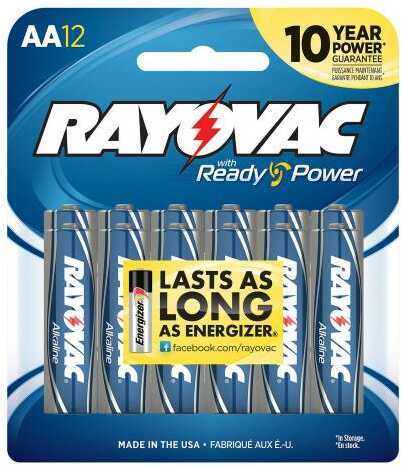 Rayovac / Spectrum Ray-o-vac Alkaline Battery Aa 12 Pack