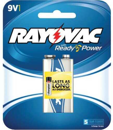 Rayovac / Spectrum Ray-o-vac Alkaline Battery 9 Volt 1 Pack