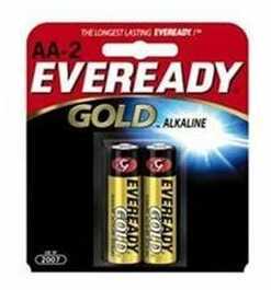 Energizer Eveready Alkaline Battery Aa 2pack