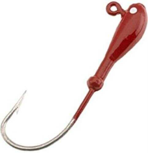 H&H Lure H&H Ball Jig Hd 1/32 10bg-Red 12