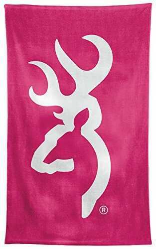 Signature Products Group Browning Beach Towel Pink/white