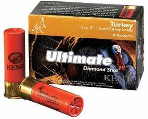 Kent Cartridge C123TK505 Ultimate Turkey 12 Gauge 3" 1 3/4 Oz 1310 Fps Diamond 5 Shot 10 Bx/10 Cs