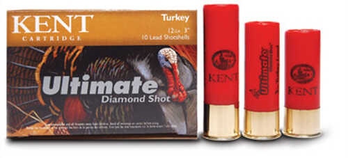 Kent Cartridge C123TK565 Ultimate Turkey 12 Gauge 3" 2 Oz 1175 Fps Diamond 5 Shot 10 Bx/10 Cs