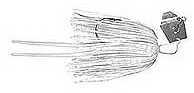 Click to see larger image. Z-Man / Chatterbait Bait 1/2 Ounce 5/0 Hook Size White Lure Md: CB12-15