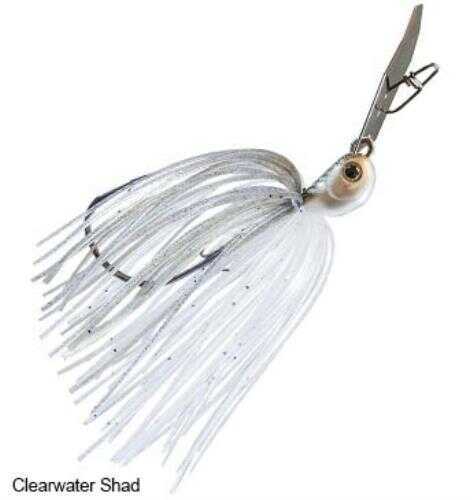 Z-Man Chatterbait Jack Hammer Jig 1/2 Ounce Clearwater Shad Pack of Md: CBJH12-03