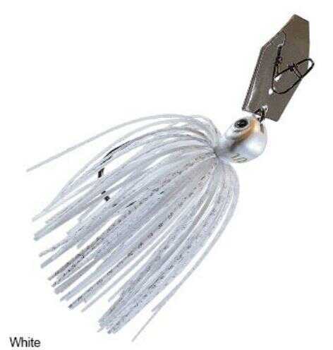 Z-Man Chatterbait Jack Hammer Jig, 3/8 Ounce, White, Pack of 1 Md: CBJH38-01