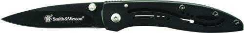 Smith & Wesson Frame Lock Folding Pocket Knife Steel Handle