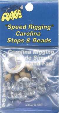 Arkie Lures Inc. Carolina Speed Rigging Stops And Beads 5 Pack