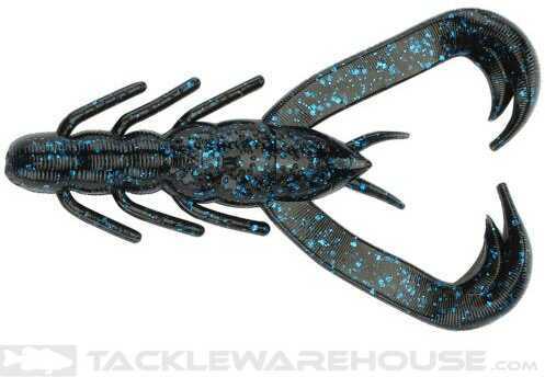 V&m Wild Craw 4" 7bg Blk Blu Glitr-img-0