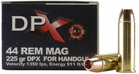 44 Rem Magnum 20 Rounds Ammunition Corbon 225 Grain Hollow Point