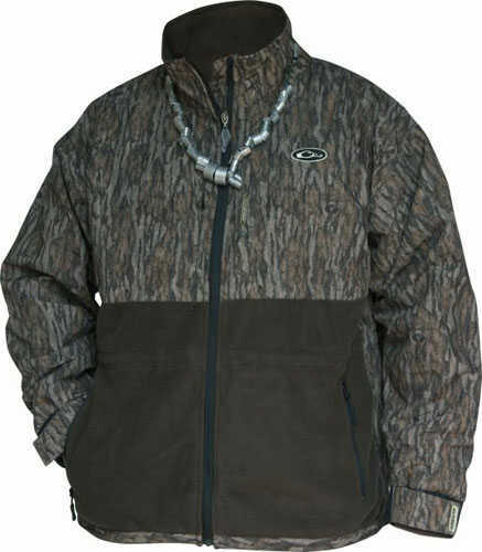 Drake Waterfowl Eqwader Full Zip Jacket Gray