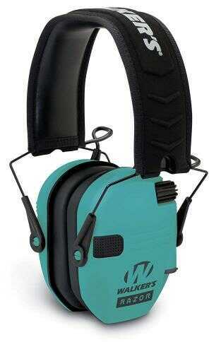 Walker's Game Ear Razor Slim Electronic Muff Teal