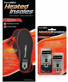 Thermacell ProFlex Heated Insoles S,M,L,XXL,4XL Store Display