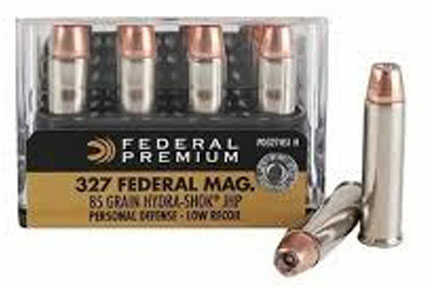 327 Federal Magnum 20 Rounds Ammunition Cartridge 85 Grain Hollow Point