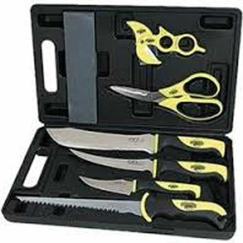 Anglers Choice/Suncoast 7Pc Game Cleaning Kit With Case