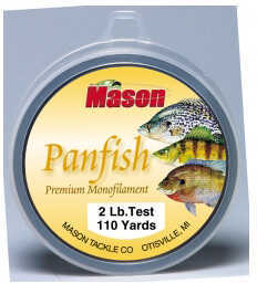 Mason Tackle PANFISH Premium Mono 110Yd 10