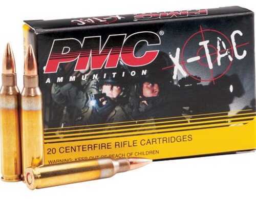 5.56mm Nato 20 Rounds Ammunition PMC 62 Grain Full Metal Jacket