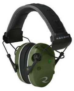 Radians R-3400 Electronic Earmuff Quad Microphone (NRR 24 dB) Military Green/Black