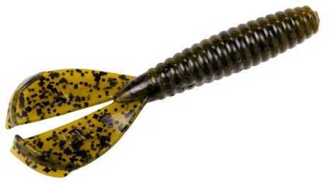 Strike King Lures Rage Twintail Grub 4" Green Pumpkn