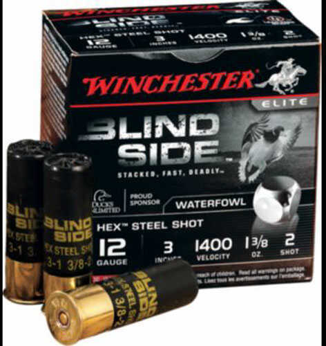 12 Gauge 25 Rounds Ammunition Winchester 3 1/2" 1 3/8 oz Lead #2