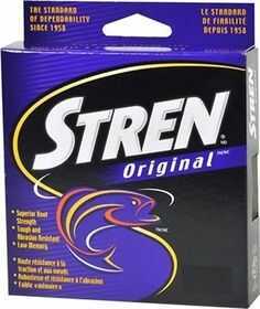 Berkley Stren Original Bulk Fishing Line 25lb 2400 yds Clear Blue SBSS-00250