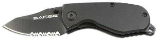 Sarge Kinives Black Tact FLD 3 1/4" Compact