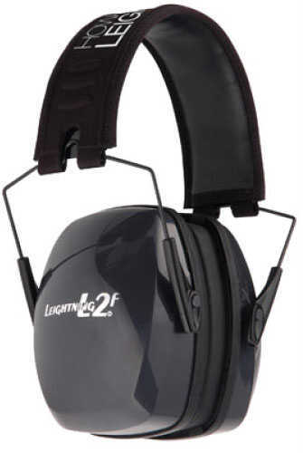 Howard Leight Industries Leightning L2F Folding Earmuff NRR 27 Folds for convenient storage - Air Flow Control Technology - R R01525