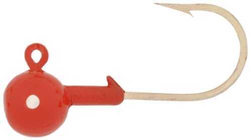 H&H Lure H&H Round Jig Head 3/8 10pk Red Md#: R3810-01