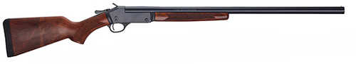 HENRY Singleshot Steel 410GA 26 in barrel 3 chamber 1 rd capacity american walnut wood finish