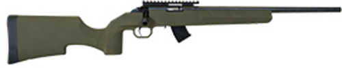 Legacy Sports Howa M1100 Bolt Action Rifle 22LR 18" Barrel 2-10Rd Mags Black Finish Green Synthetic Stock
