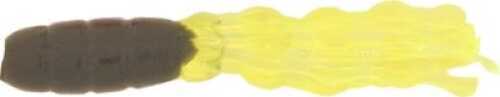 H&H Lure H&H Solid Body Crappie Tube 1 1/2 20pk Black/Chartreuse Tail Md#: SBT10-03