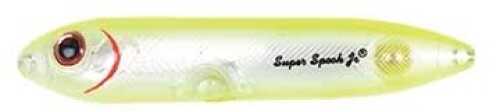 Pradco Lures Heddon Super Zara Spook 5in 7/8oz Chartreuse Silver Insert Md#: X925623