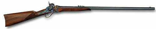 Click to see larger image. Pedersoli 1863 Sharps Sporting .54 Caliber Percusion Rifle 32" Barrel