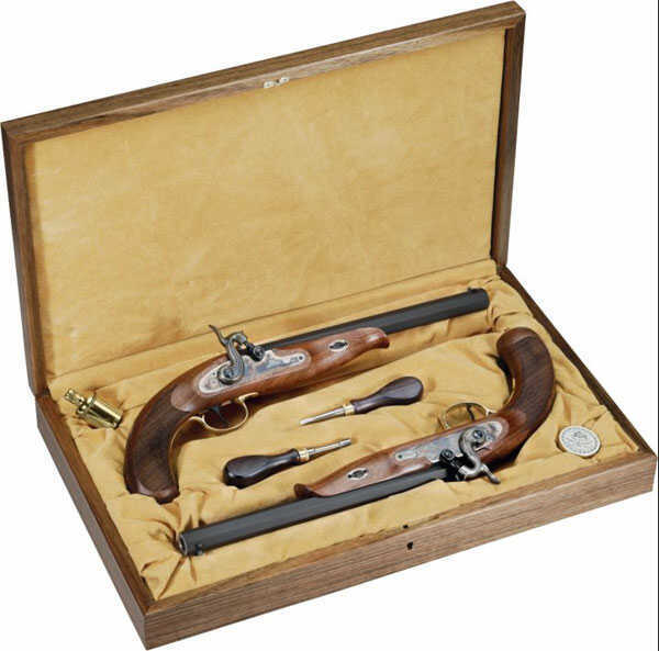 Pedersoli Continental Duelling .45- Caliber Percussion Two-Pistol Sets