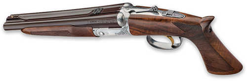 Italian Firearms Group Pedersoli 45/410 colt handgun, 10.25 in barrel, 2 rd capacity, brown wood finish