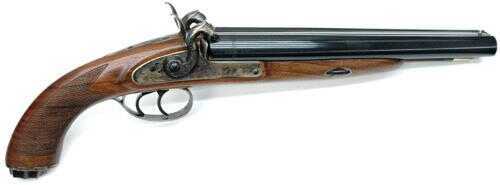 Pedersoli Howdah Hunter Black Powder double Pistol .58 Caliber-img-0