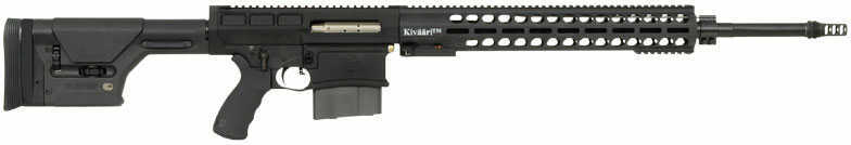 DRD Tactical K338BLKBP KIVAARI 338 Lapua Magnum 24" Barrel 10 Round Black Finish Semi-Auto Rifle