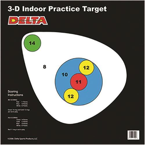 Delta ASA DAIR Target Right Facing 25 pk. Model: 70476