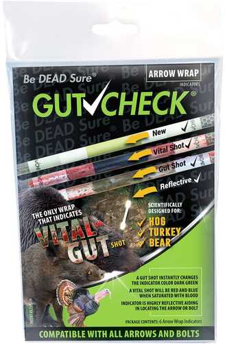 Gut Check Arrow Wrap Indicator Hog, Turkey, and Bear Model: GCM1002