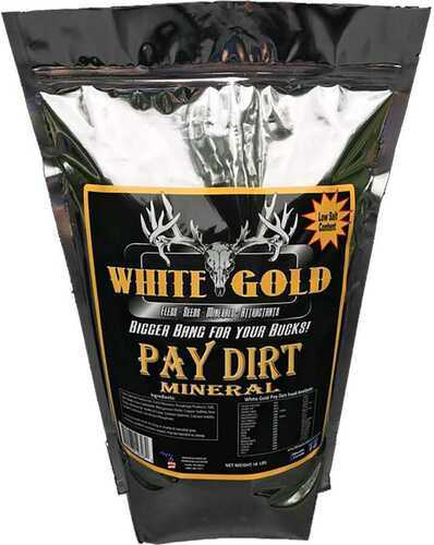 White Gold Pay Dirt Mineral 10 lbs. Model: WG10