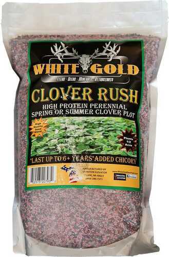 White Gold Clover Rush Seed 5 lbs. Model: WGCR