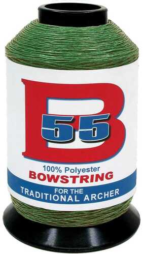 BCY B55 Bowstring Material Green 1/4 lb. Model: